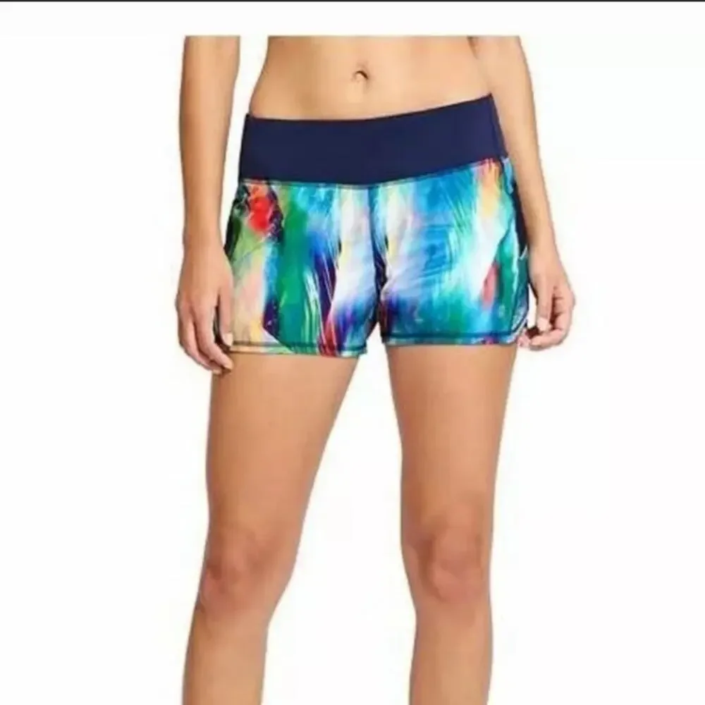 Athleta Tropea Ready Set Shorts 228702 Colorful Tie Dye